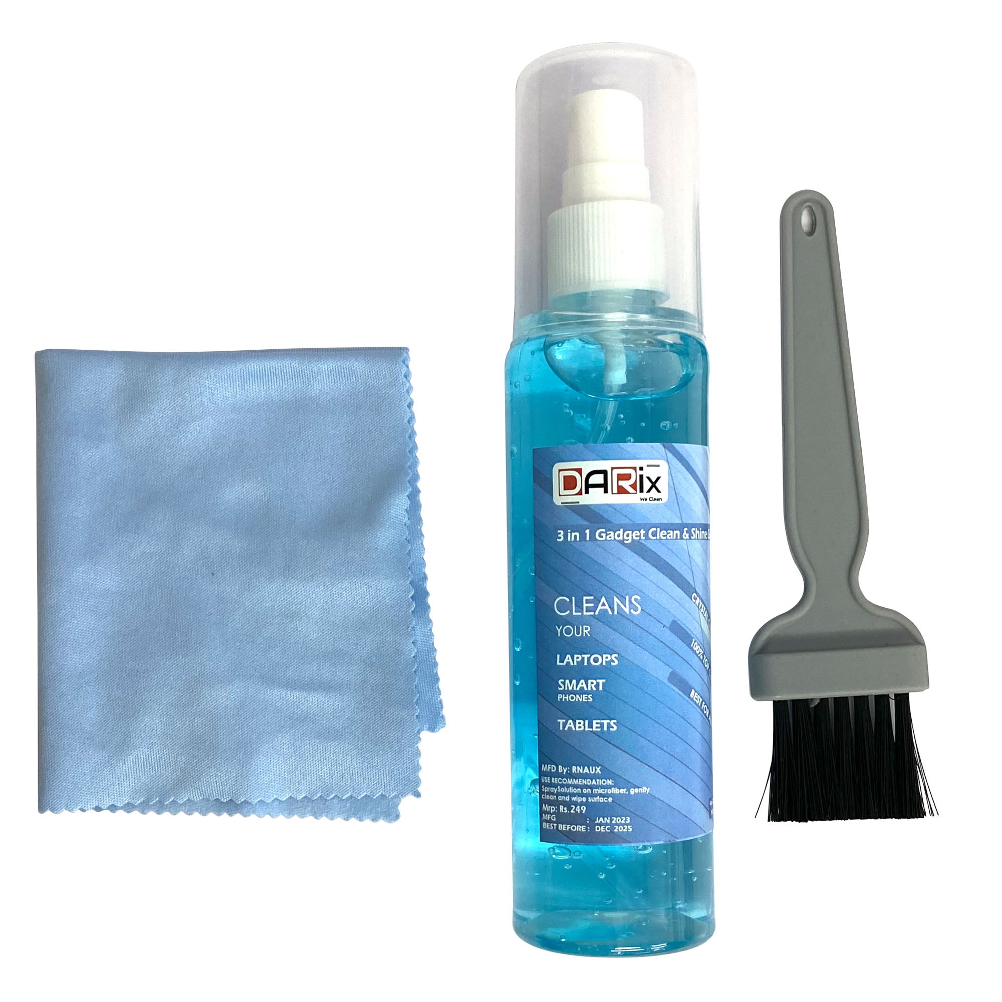 3in1 Cleaning Kit For Mobile, Laptop, Cameras & Sensitive