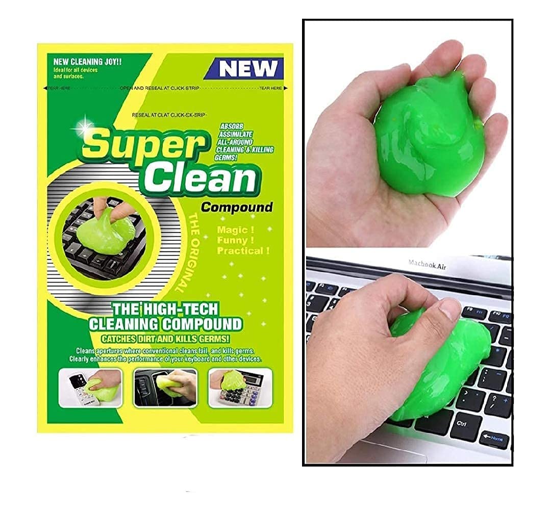 2 x Keyboard Cleaning Super Clean Gel (160 g) for Laptops, Computers, Car  Vents, Calculators