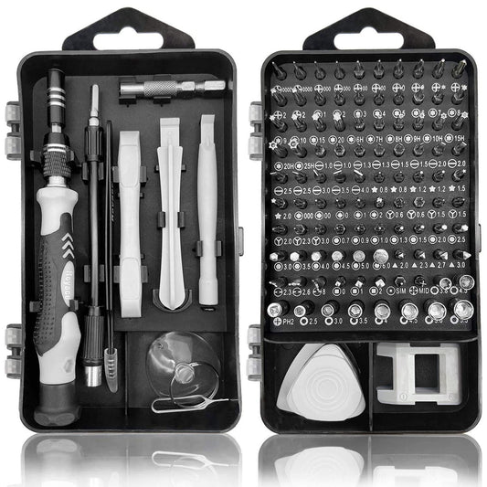 115 In 1 Professional Precision Screwdriver Set - Repair Kit for Mobile, Computer & Multipurpose