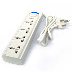 4 Universal Socket Extension Board with 1.5 mtr Extension Cord [250V / 10A / 2500W]