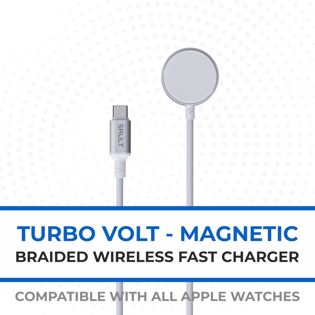 SAULT POWER CHARGING - TURBO VOLT MAGNETIC WIRELESS CHARGER