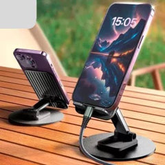 Mcare Portable 360° Rotatable Mobile Stand for Mobile Phone, Ring Light Stand, and Stand for Cameras
