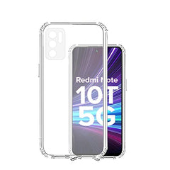 Back Cover For XIAOMI REDMI 10T 5G, Ultra Hybrid Clear Camera Protection, TPU Case, Shockproof (Multicolor As Per Availability)