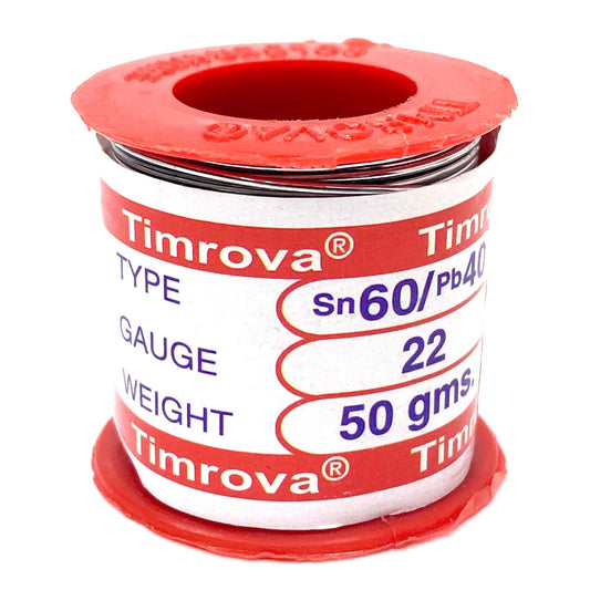 Timrova 0.4mm Soldering Wire, 60/40 50g solder wire