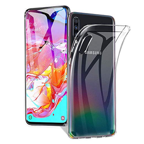 Back Cover For SAMSUNG GALAXY A70, Ultra Hybrid Clear Camera Protection, TPU Case, Shockproof (Multicolor As Per Availability)