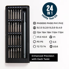 24-in-1 Screwdriver Set for computer, Laptop, mobile repairing