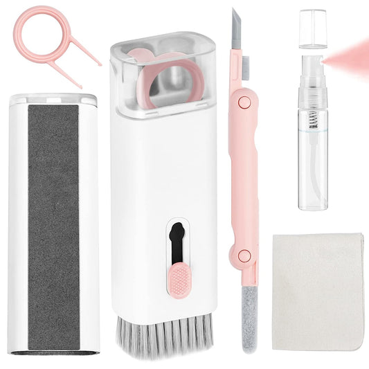 7-in-1 Cleaner Kit For Airpods - Cleaner Set For Earphones, Neckbands, Earbuds, TWS & Headphones.