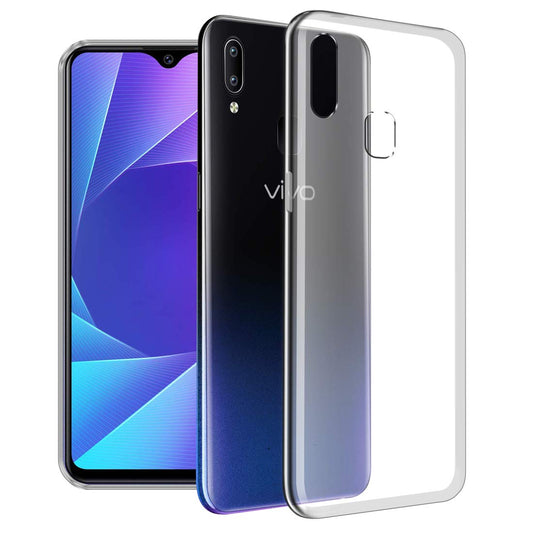 Back Cover For Vivo Y95, Ultra Hybrid Clear Camera Protection, TPU Case, Shockproof (Multicolor As Per Availability)