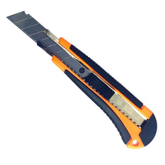 18mm Paper Cutter knife with self Lock System for Paper, Box, Thermocol & Home use [With 3 Replacement Blades]