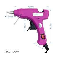 Hot Melt Fast Heating Glue Guns with Glue Sticks - [20 / 40 / 60 Watt Glue Gun] [7mm / 11mm Sticks]