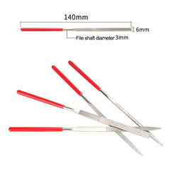 5pcs Needle File Kit, Fine Diamond Needle File Set