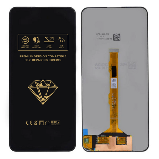 Mobile Display For Vivo V15. LCD Combo Touch Screen Folder Compatible With Vivo V15