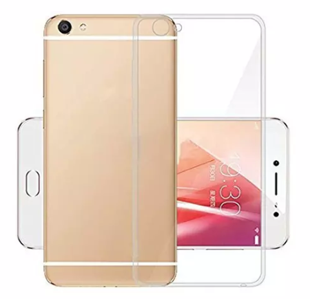 Back Cover For VIVO Y66, Ultra Hybrid Clear Camera Protection, TPU Case, Shockproof (Multicolor As Per Availability)