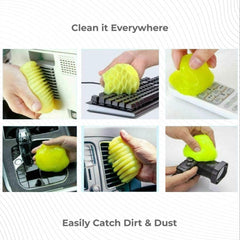 Super Clean Cleaning Gel - Dust Remover Cleaning Gel for Laptop Keyboards, Camera Lens, Car AC Vents.