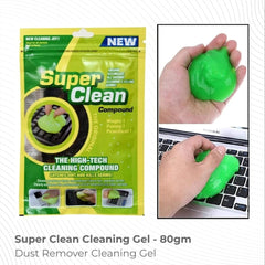 Super Clean Cleaning Gel - Dust Remover Cleaning Gel for Laptop Keyboards, Camera Lens, Car AC Vents.