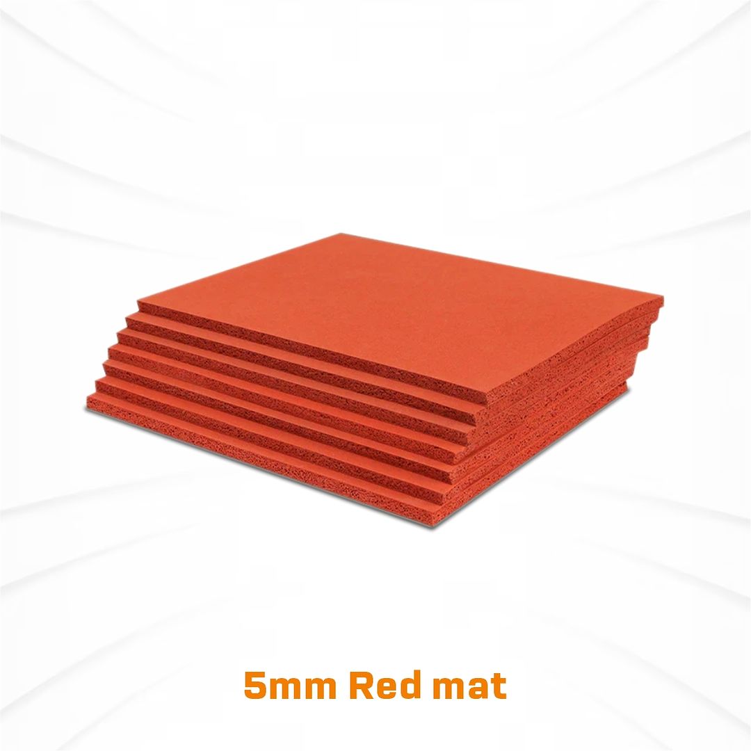 Silicone Mat Pad Red - 5mm - Mobile repairing mat