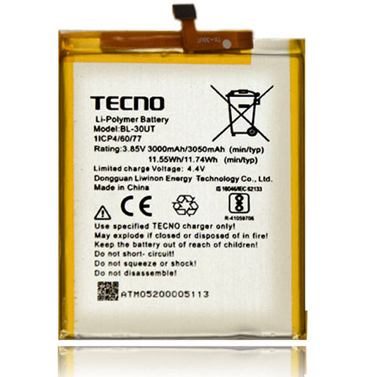 MOBILE BATTERY FOR TECNO CAMON IN 5 -  BL-30VT