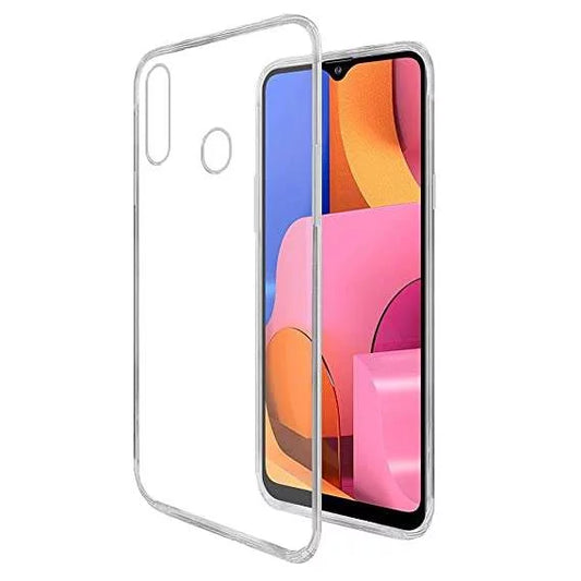 Back Cover For SAMSUNG GALAXY A20S, Ultra Hybrid Clear Camera Protection, TPU Case, Shockproof (Multicolor As Per Availability)