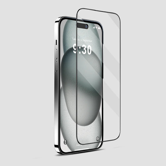 5D Screen Protector Tempered Gorilla Glass for iPhone 15 Plus | Top Quality Tempered Glass with oleophobic coating.