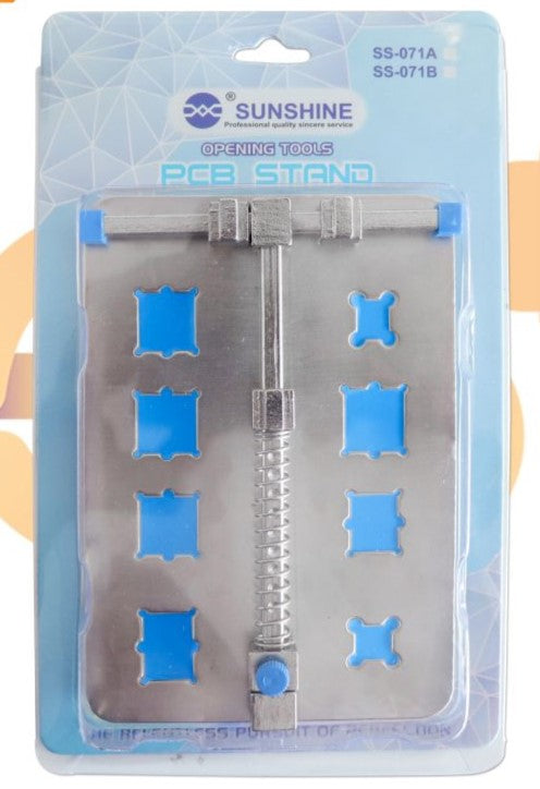 Sunshine 071A Stainless Steel PCB Board Stand Silver Tone
