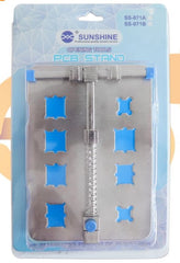 Sunshine 071A Stainless Steel PCB Board Stand Silver Tone