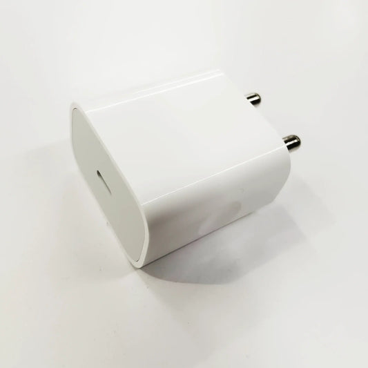 Mcare MXC-20 Type C Output Smart C Type Charging Adapter, Multi-Layer Protection, BIS Certified, Fast Charging Power Adaptor Without Cable for All iOS & Android Devices (White)
