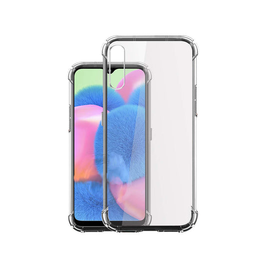 Back Cover For SAMSUNG GALAXY A50, Ultra Hybrid Clear Camera Protection, TPU Case, Shockproof (Multicolor As Per Availability)