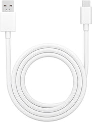 Mcare Usb TO Type C Quick Charger Fast Charging Cable For Smartphone -free 1 Meter, Sturdy Type C Cable with 4.1A Fast Charging & 480mbps Data Transmission(White)