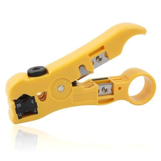 Cat5 Cat6 Cable Stripping Tool - HT352 Adjustable Coaxial Cable Wire Jacket Stripper