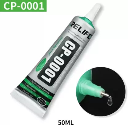 Relife CP-0001 Transparent Glue - Strong Clear Glue for Sticking Mobile Display, Jewelry, Crafts & Multipurpose.