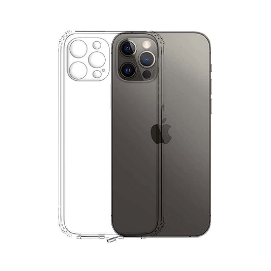 Back Cover For IPHONE 12 PRO MAX, Ultra Hybrid Clear Camera Protection, TPU Case, Shockproof (Multicolor As Per Availability)
