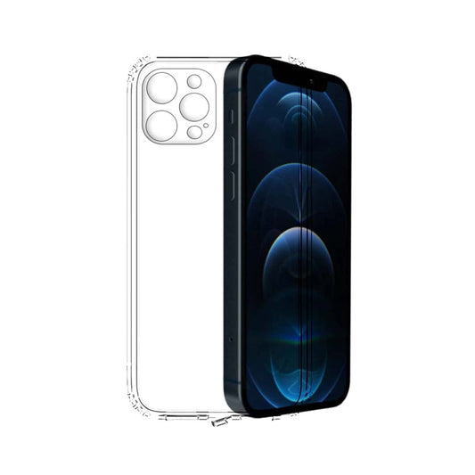 Back Cover For IPHONE 12 PRO, Ultra Hybrid Clear Camera Protection, TPU Case, Shockproof (Multicolor As Per Availability)