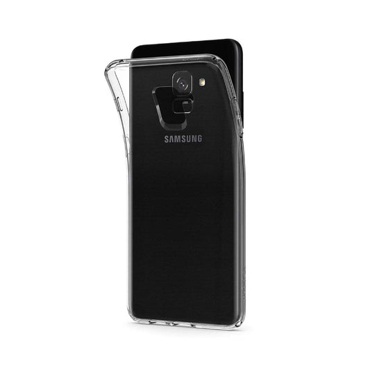Back Cover For Samsung Galaxy A8 Plus, Ultra Hybrid Clear Camera Protection, TPU Case, Shockproof (Multicolor As Per Availability)