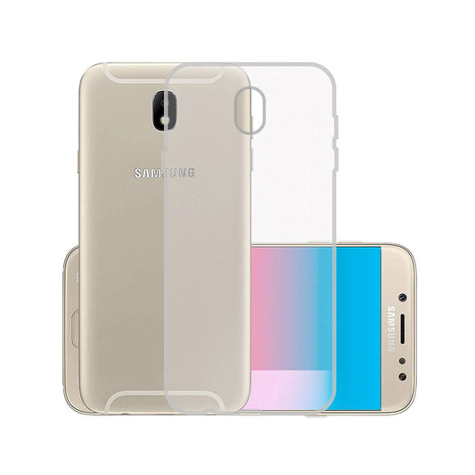 Back Cover For Samsung Galaxy J7 Pro - J730, Ultra Hybrid Clear Camera Protection, TPU Case, Shockproof (Multicolor As Per Availability)