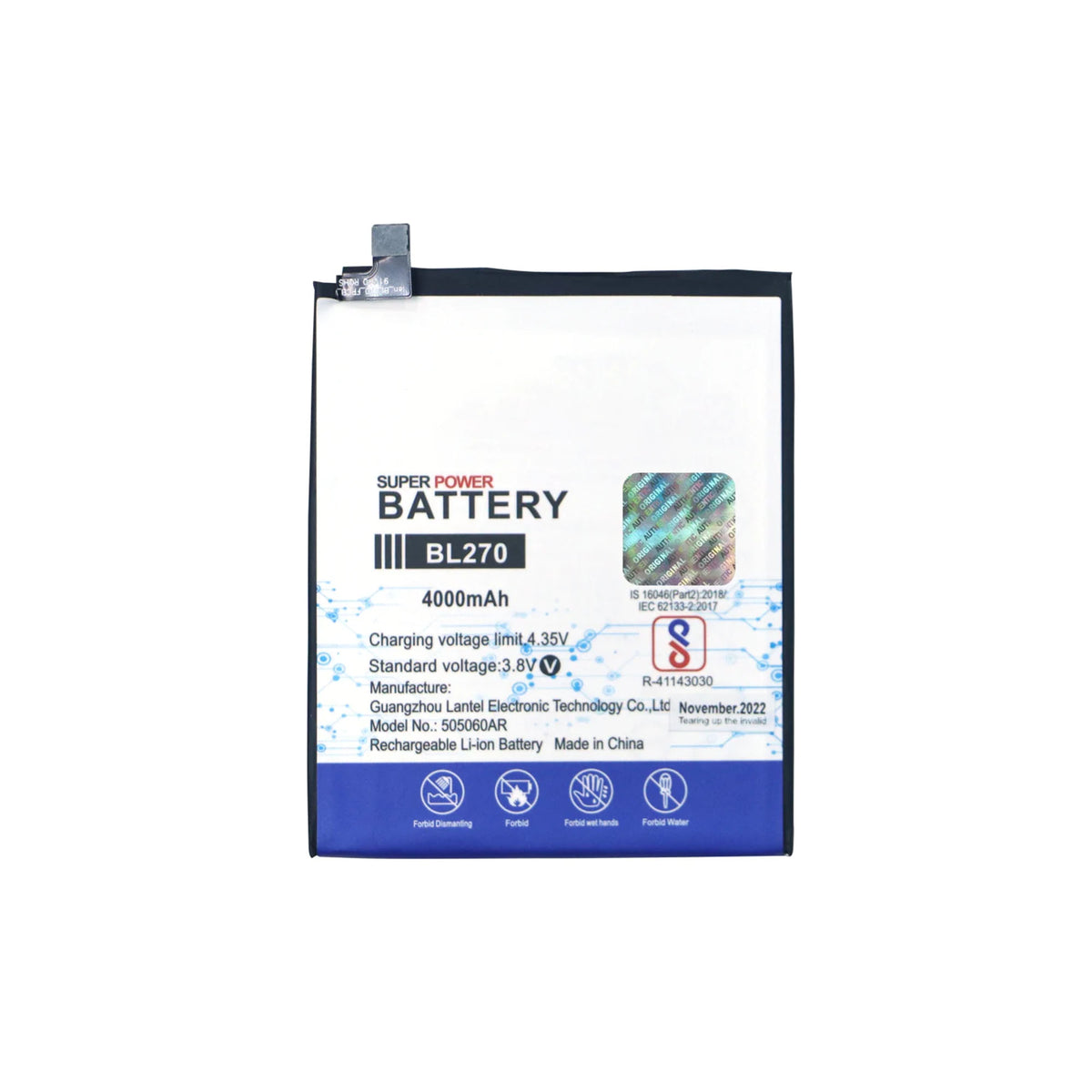 MOBILE BATTERY FOR LENOVO BL270 - N6