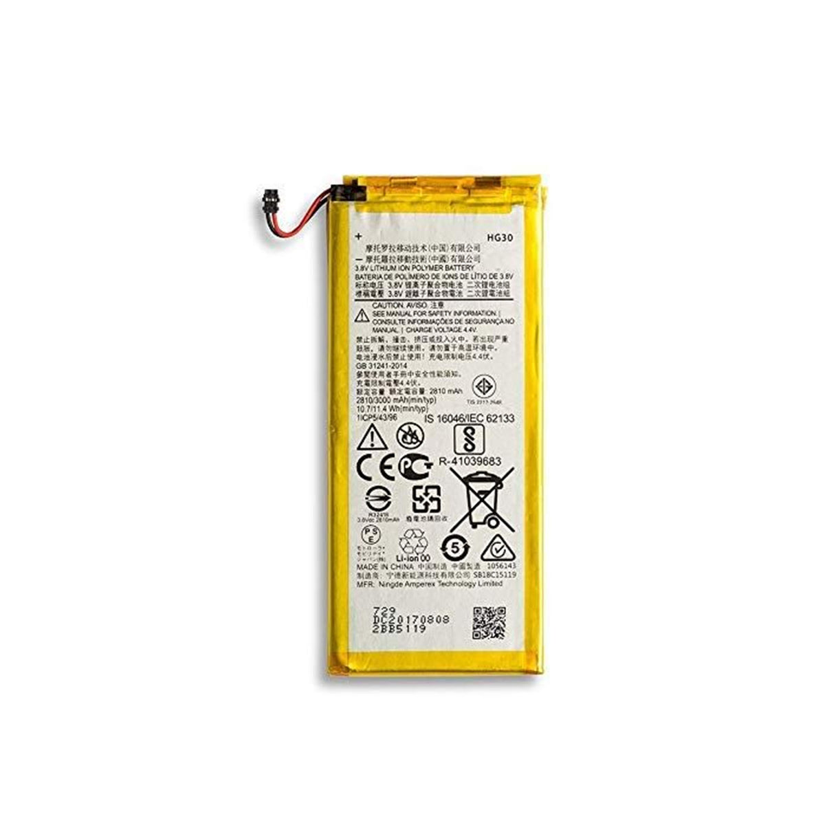 MOBILE BATTERY FOR MOTO HG30 - G5 PLUS / G5S
