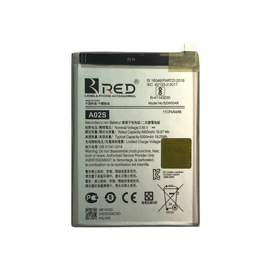 MOBILE BATTERY FOR SAMSUNG GALAXY A02S - HQ50S