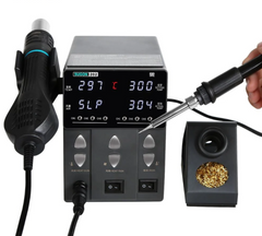 SUGON 202 2In1 Soldering Iron & Hot Air Gun for SMD Rework Station, PCB - IC/SMD/BGA