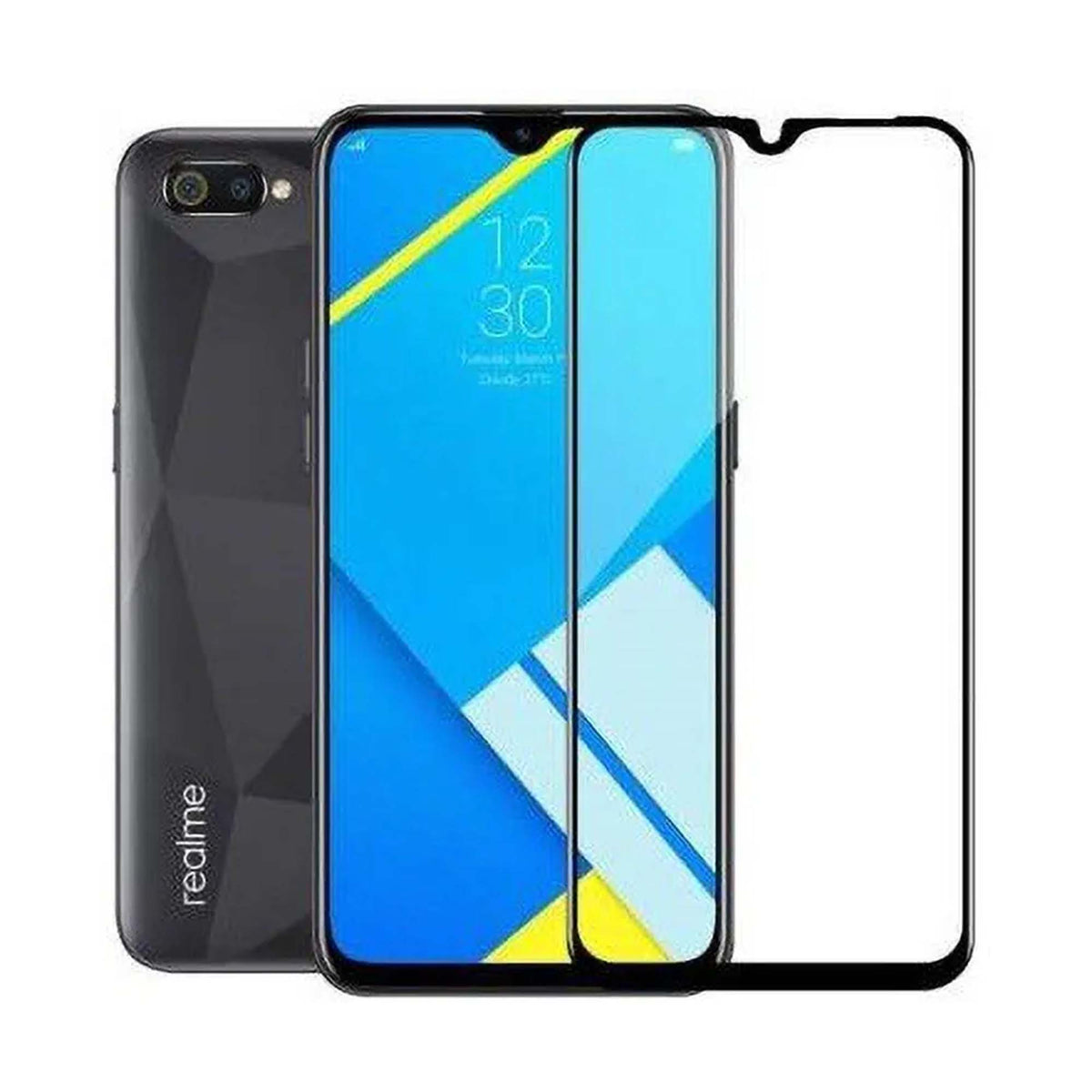 TEMPERED GLASS FOR OPPO REALME C2 & OPPO A1K