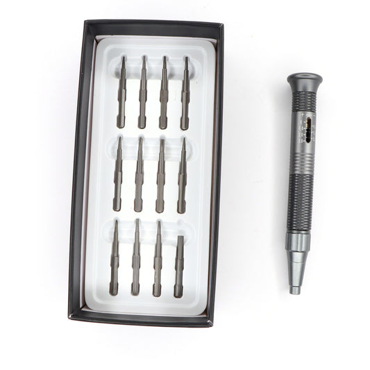 Yaxun Yx-386 12In1 Precision Adjustable Torque Screwdriver, Multipurpose Mini Tool Set For Electronics Repairing