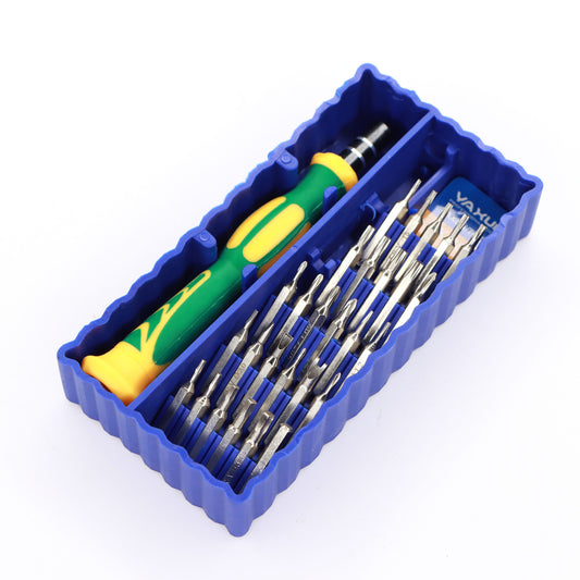 Yaxun Yx-8017C Screwdriver Set, 29 In 1 Magnetic Screwdriver Set, For Pc/Household/Furniture/Tablet/Electronic Devices.