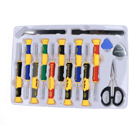Yaxun Yx-821A 15-In-1 Screwdriver Hand Tool Set For Home Appliance, Laptop, Mobile, Computer.