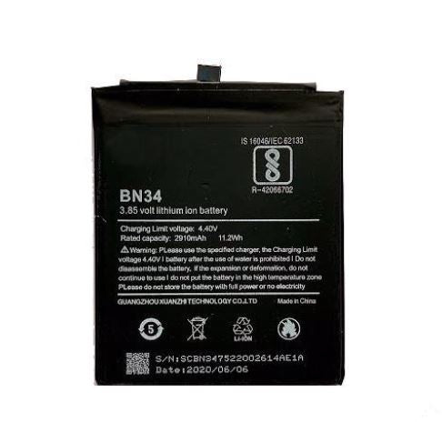 MOBILE BATTERY FOR XIAOMI BN34 - Redmi 5A