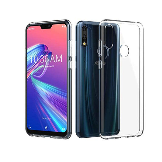 Back Cover For Asus Zenfone Max Pro M2, Ultra Hybrid Clear Camera Protection, TPU Case, Shockproof (Multicolor As Per Availability)
