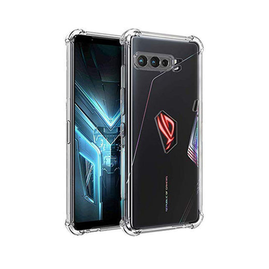 Back Cover For Asus Rog 3, Ultra Hybrid Clear Camera Protection, TPU Case, Shockproof (Multicolor As Per Availability)