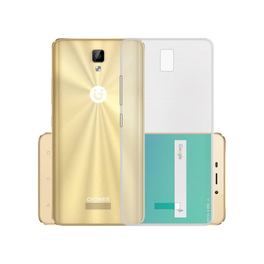 Back Cover For GIONEE M7 POWER, Ultra Hybrid Clear Camera Protection, TPU Case, Shockproof (Multicolor As Per Availability)