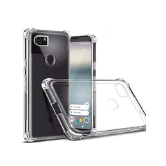 Back Cover For GOOGLE PIXEL 3XL, Ultra Hybrid Clear Camera Protection, TPU Case, Shockproof (Multicolor As Per Availability)