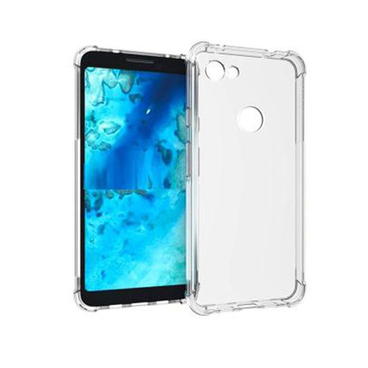 Back Cover For Google Pixel 2, Ultra Hybrid Clear Camera Protection, TPU Case, Shockproof (Multicolor As Per Availability)