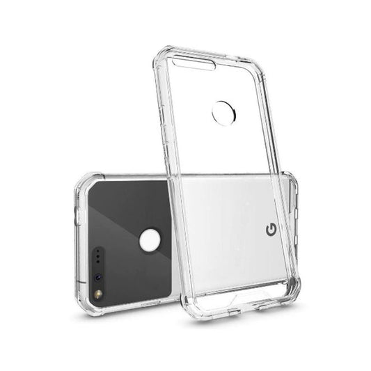 Back Cover For GOOGLE PIXEL XL, Ultra Hybrid Clear Camera Protection, TPU Case, Shockproof (Multicolor As Per Availability)