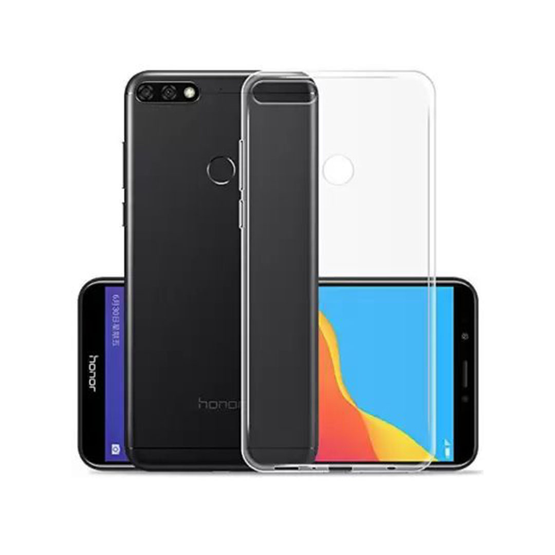 Back Cover For HUAWEI HONOR 7C, Ultra Hybrid Clear Camera Protection, TPU Case, Shockproof (Multicolor As Per Availability)